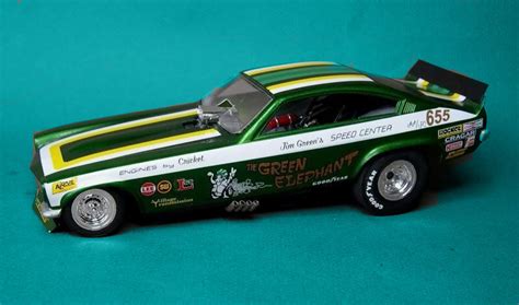 Green Elephant Vega Funny Car Extra Large 116 Scale Revell Re Issue