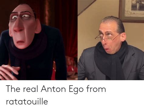 The Real Anton Ego From Ratatouille Funny Meme On Meme