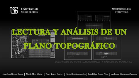 Lectura Y AnÁlisis De Un Plano TopogrÁfico Youtube