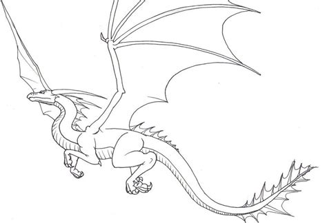 Dragons Drawings Flying