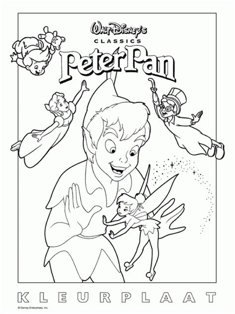 20+ Free Printable Peter Pan Coloring Pages - EverFreeColoring.com