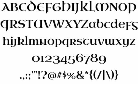 You can use these fonts to create custom styles. Uncial Antiqua Font | Astigmatic One Eye Typographic ...
