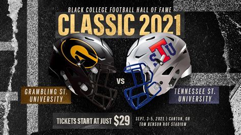 The Annual Black College Football Hall Of Fame Classic Returns YouTube