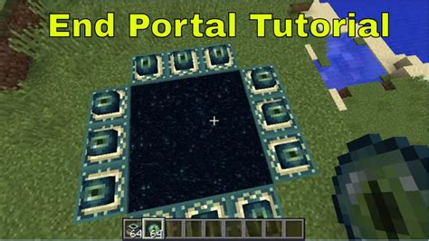 How To Build And Ender Portal Reverasite