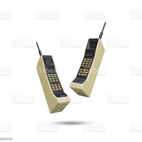 Motorola Dynatac 8000x Old Mobile World First Mobile Phone Stock Photo