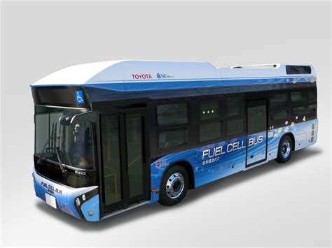 Toyota Fuel Cell Bus Begins Operations In Toyota City Japan The News