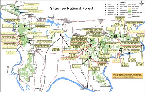 Shawnee State Park Campground Map