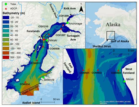 Jmse Free Full Text A Tidal Hydrodynamic Model For Cook Inlet