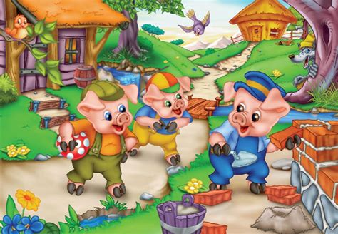 The Three Little Pigs Story Stories For Kids