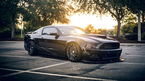 Ford Mustang Shelby Black 4k Wallpaper Hd Car Wallpapers Id 7795