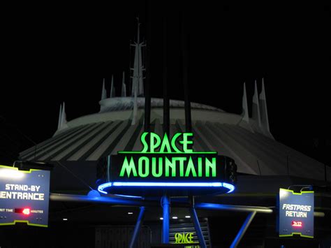 Space Mountain At Night My Favorite Roller Coaster Of The Flickr