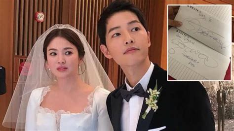 Full song joong ki song hye kyo wedding here are the celebrities who were at the wedding: Flight Attendant's Encounter With Song Joong Ki & Song Hye ...