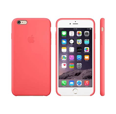 Apple Iphone 6 6s Plus Silicone Case Pink Billig