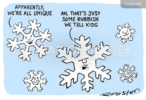 Snowflake Cartoons And Comics Funny Pictures From Cartoonstock