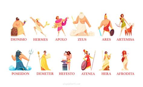 Los Dioses De La Mitología Griega Explicados Para Los Niños Babys Blogger