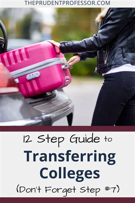 How To Transfer Colleges Your Complete 12 Step Guide Transferring