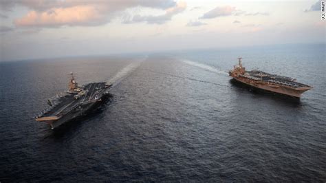 War News Updates Two Us Aircraft Carrier Strike Groups Are Being