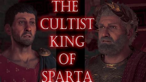 Assassins Creed Odyssey Part 38 The Cultist King Of Sparta Youtube