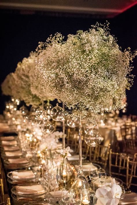 Order and buy cheap and fresh flower centerpieces for wedding at to make the festive table look flawlessly you need to properly decorate it. wedding-reception-14-11142016-km - MODwedding | Gold ...