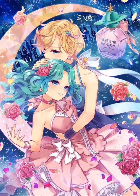 Tenou Haruka And Kaiou Michiru Bishoujo Senshi Sailor Moon Drawn By