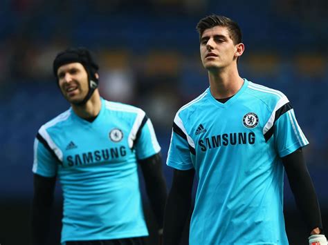 Thibaut Courtois Tells Petr Cech He Should Leave Chelsea And Hed Do