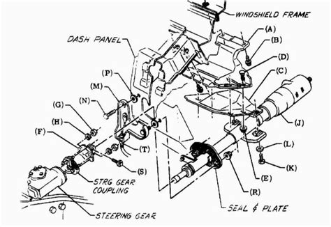 C2 Corvette Steering Column Diagram