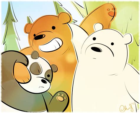 And grizz has become more open to different opportunities, hence him making more friends, and getting to spend time with nom nom. We Bare Bears Wallpapers - Wallpaper Cave