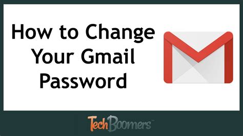 How To Change Your Gmail Password Youtube