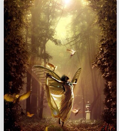Morning Fairy Wallpaper Fantasy Fairy Fantasy Images
