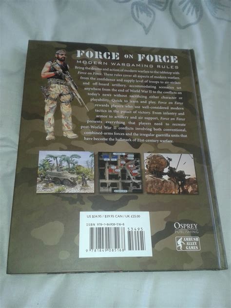 Force On Force Modern Wargaming Rules Osprey Publications And Ambush