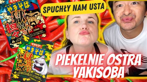 piekelnie ostre japońskie makarony yakisoba youtube