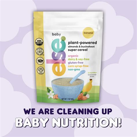 Buy Else Nutrition Super Cereal For Babies 6 Mo Made With Real Whole