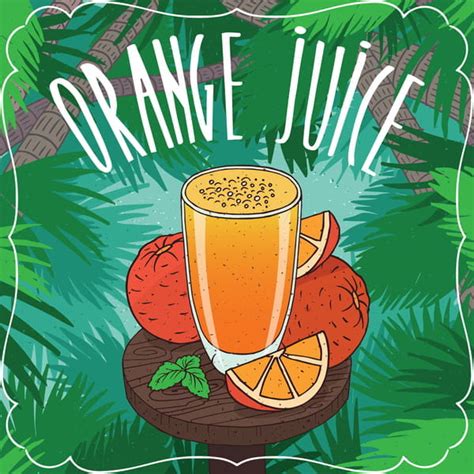 Fresh Orange Juice Poster Vector Eps Uidownload