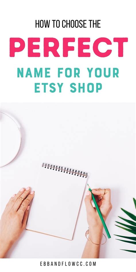 Easy Tips For Naming Your Etsy Shop Ebb And Flow Creative Co