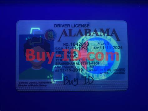Alabama State Id Card Scannable Fake Id Fake Driving License Buy