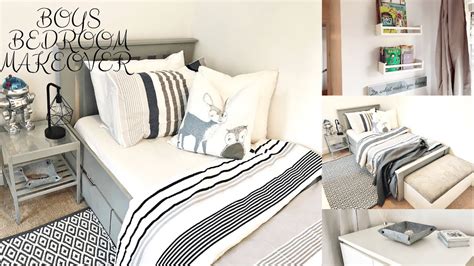 It is simple to wash the room in the event the bags aren't on the ground. New Home Decor: Boys Bedroom Makeover On A Budget - YouTube