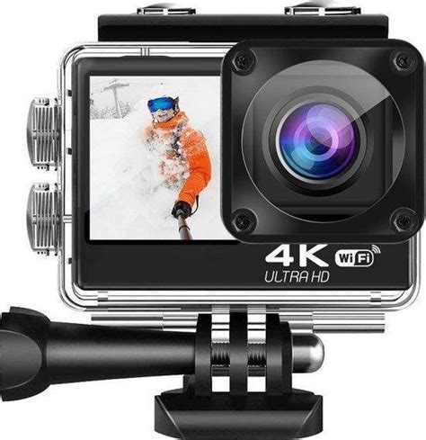 Zwarte Actie Camera MP Ultra HD Extra Accu In Universeel Accessoires Bol Com