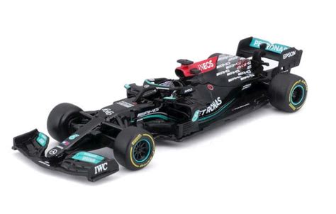 Miniatura Colecionável Carro Lewis Hamilton Numero 44 Mercedes Racing