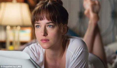 fifty shades of grey s dakota johnson used bum double for romp scene daily mail online