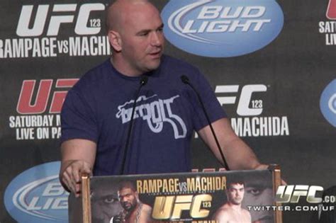 Quote Of The Day Dana White You Perform Or You Go Away Bloody Elbow