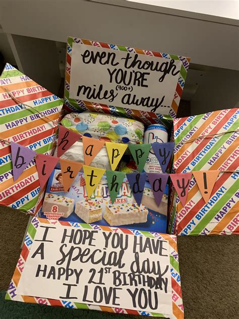 Birthday Care Package For Military Boyfriend Care Package Decorating