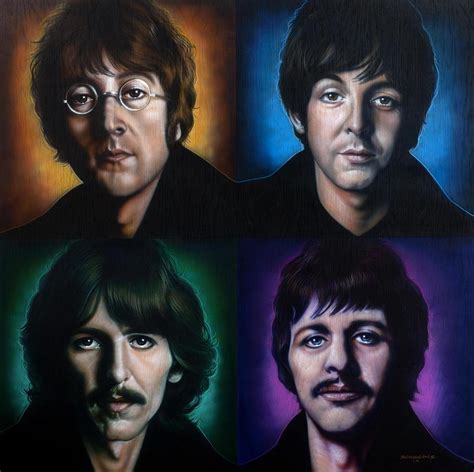The Beatles Painting By Timothy Scoggins