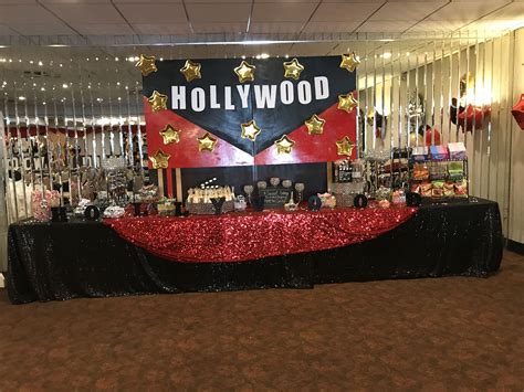 Hollywood Dessert Table Hollywood Birthday Parties Movie Night