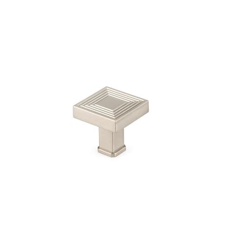 Richelieu Hardware 1 38 In 35 Mm Brushed Nickel Transitional Square