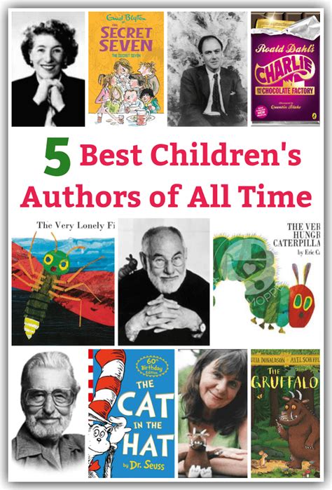 5 Best Childrens Authors Of All Time