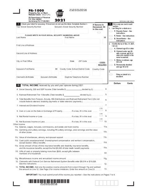 Pa Pa 1000 2021 2022 Fill And Sign Printable Template Online Us