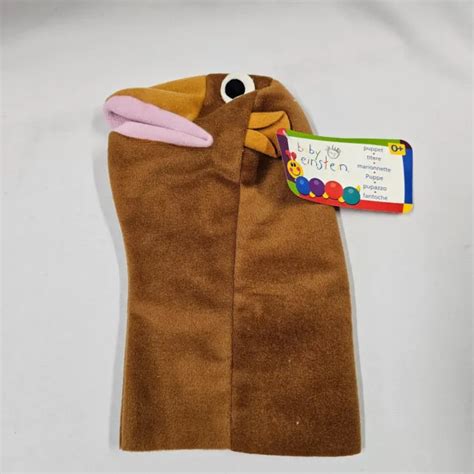 Nwt Baby Einstein Brown Monkey Hand Puppet By Kids Ii 3999 Picclick