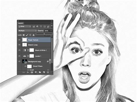How To Create A Realistic Pencil Sketch Effect In Photoshop Sketch