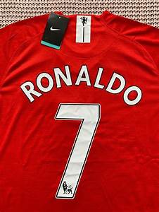 Cristiano Ronaldo Manchester United Soccer Team New Men 39 S Long Sleeve