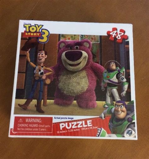 Disney Toy Story 3 48 Piece Puzzle Woody Buzz Lotso Ebay